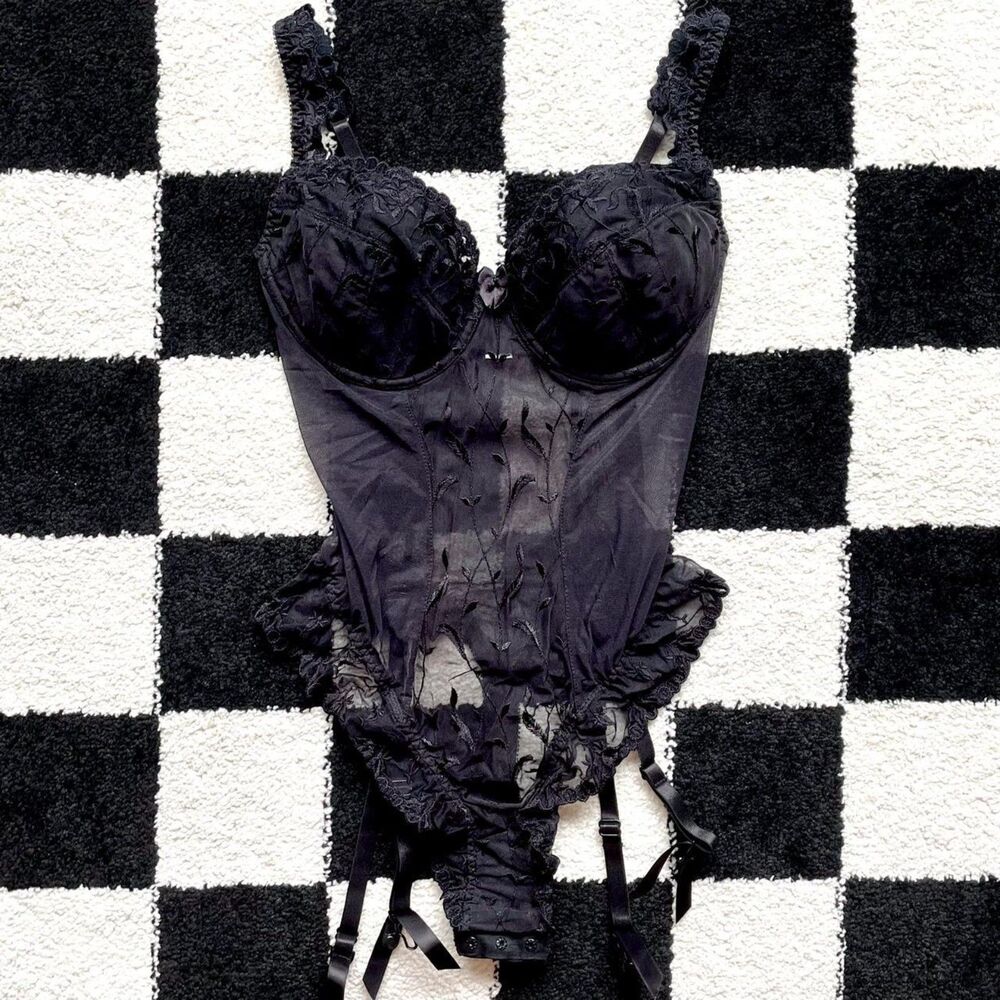 Victoria’s Secret Vintage Black Bodysuit